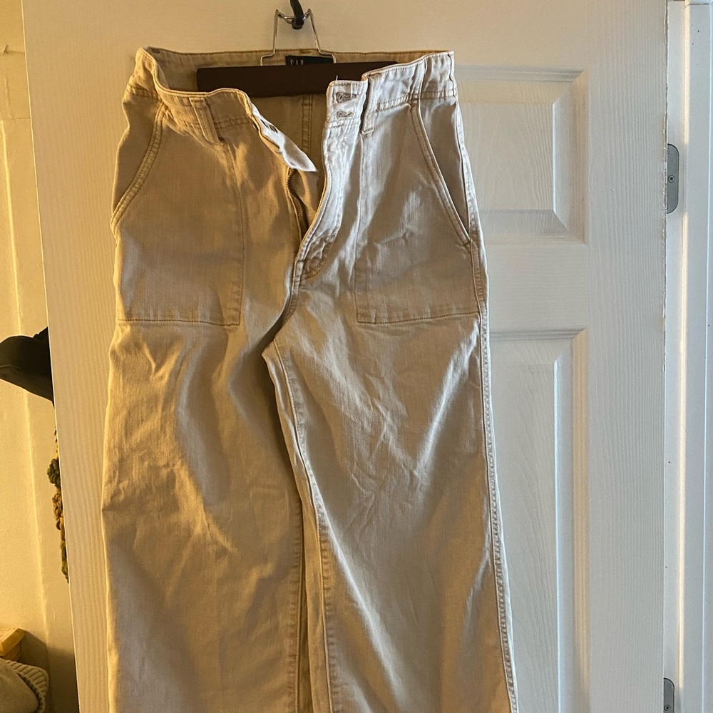 GAP Women’s High Rise Wide-Leg Crop